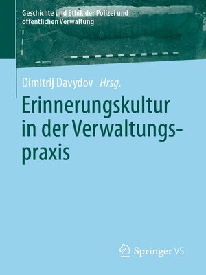 cover image of Erinnerungskultur in der Verwaltungspraxis